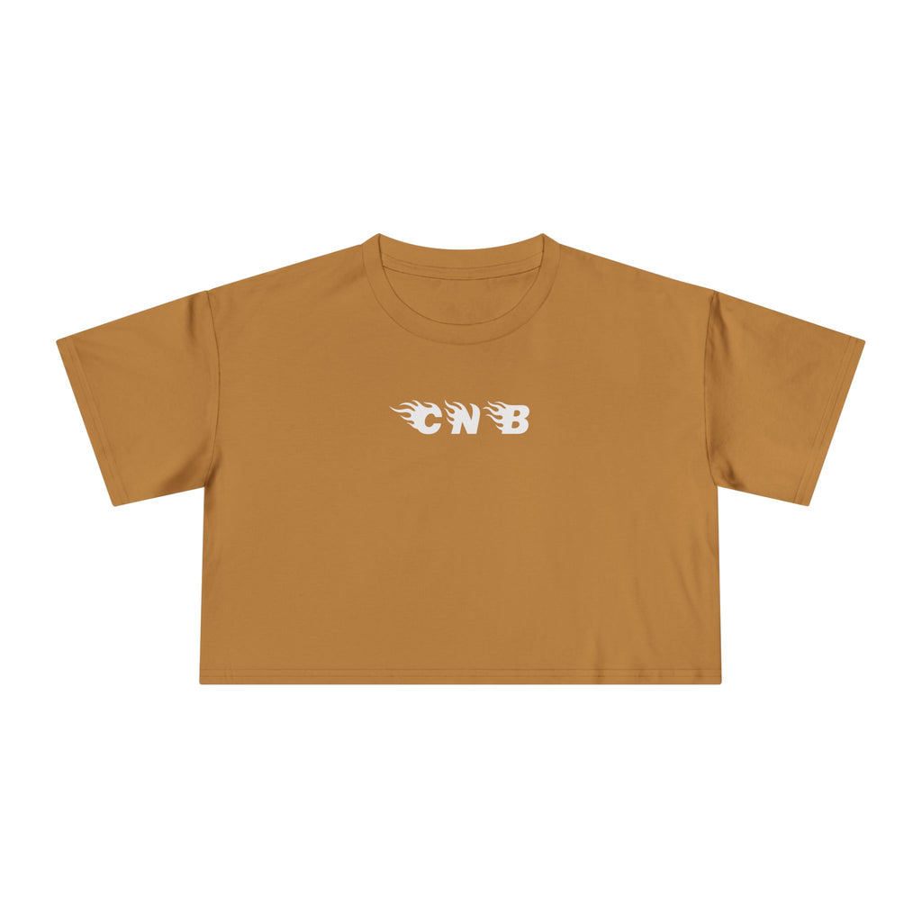 CNB Flames Crop Tee