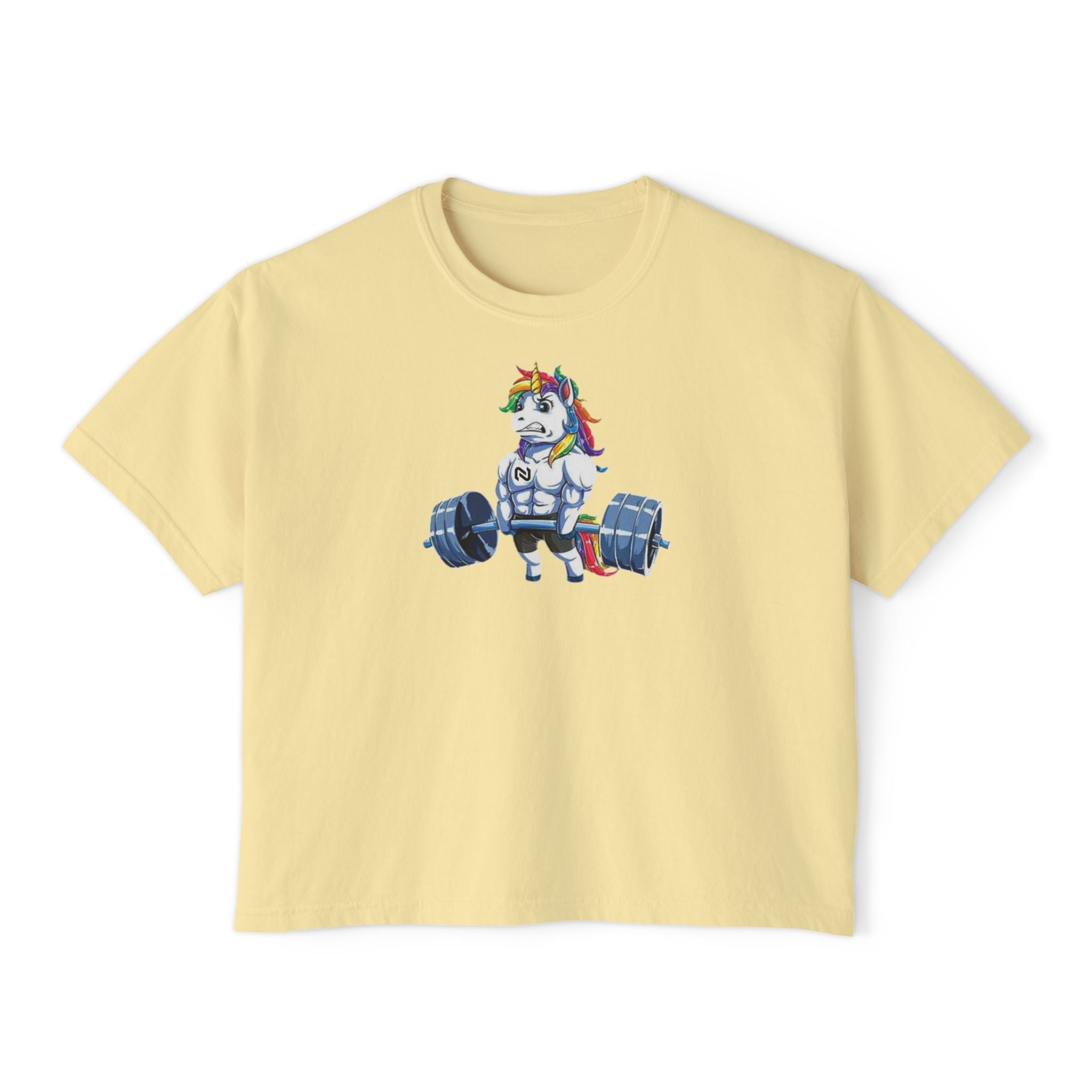 Unicorn Boxy Tee