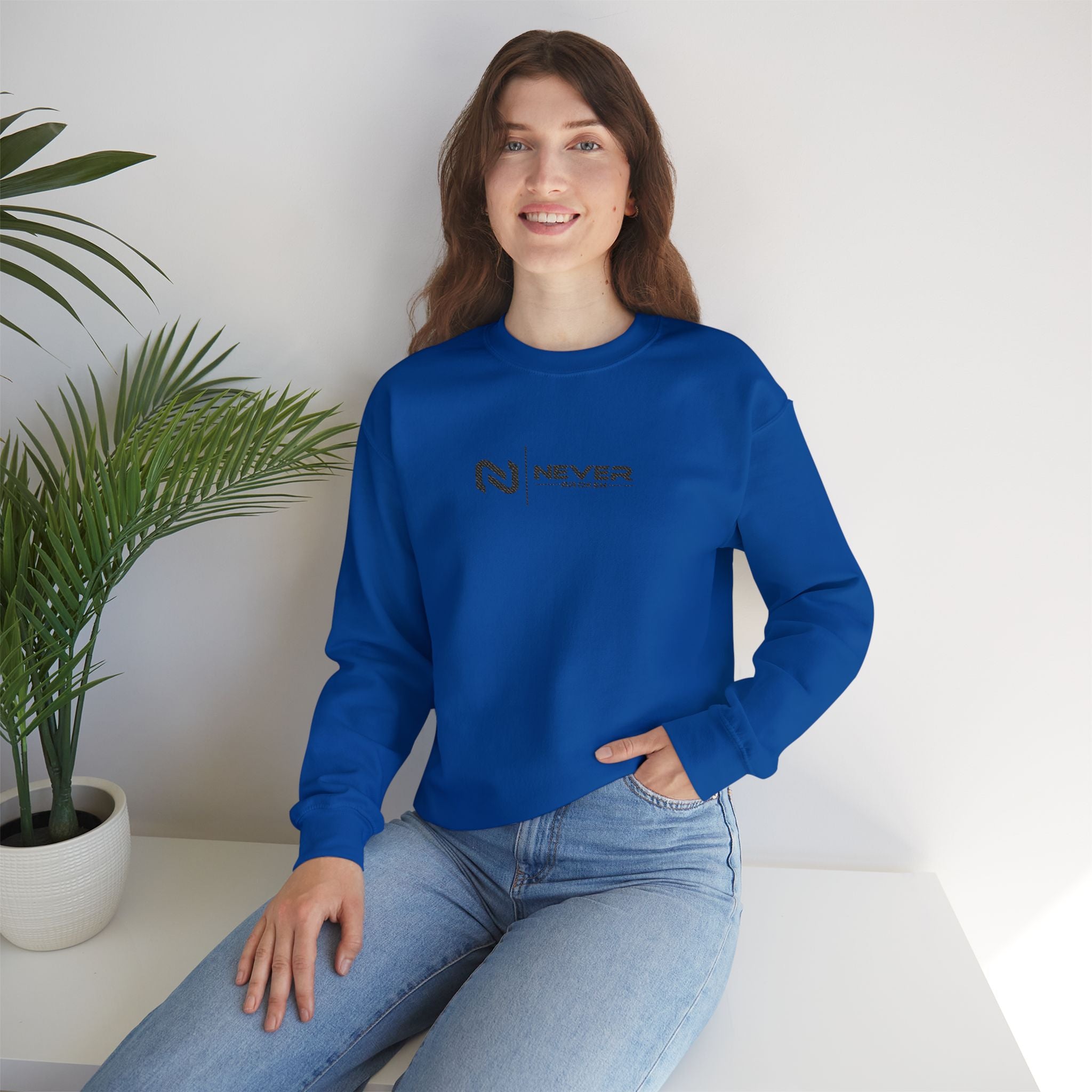 Embroidered Logo Crewneck