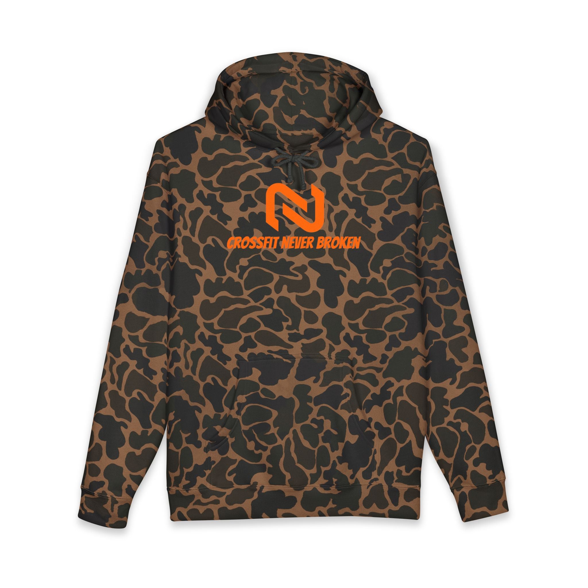 Camo w/ Orange Logo