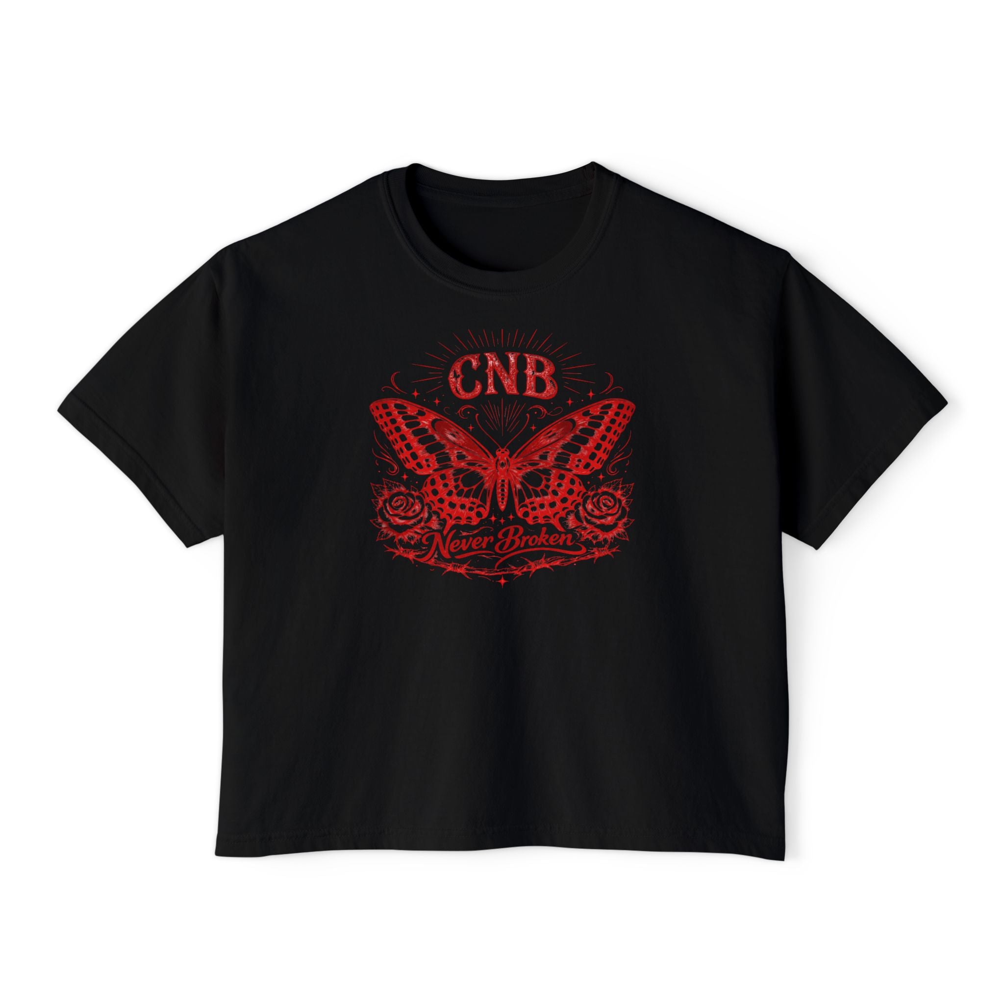 Butterfly Boxy Tee