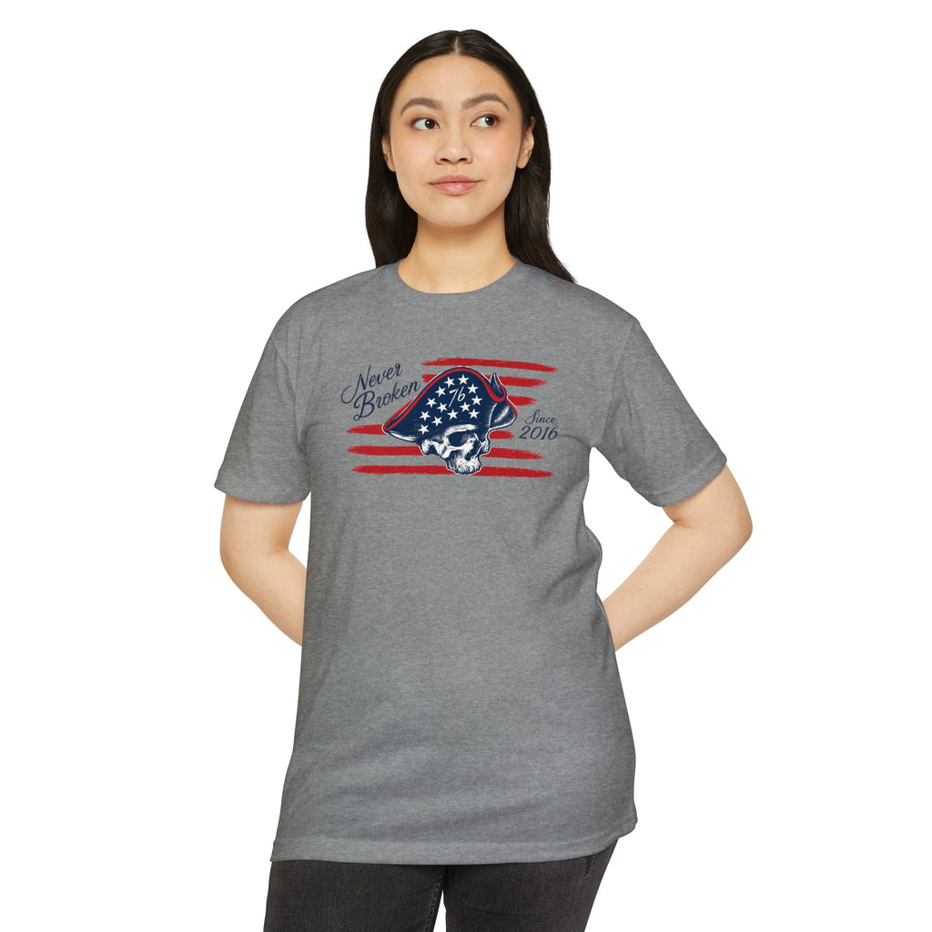 Never Broken - Patriotic Skull