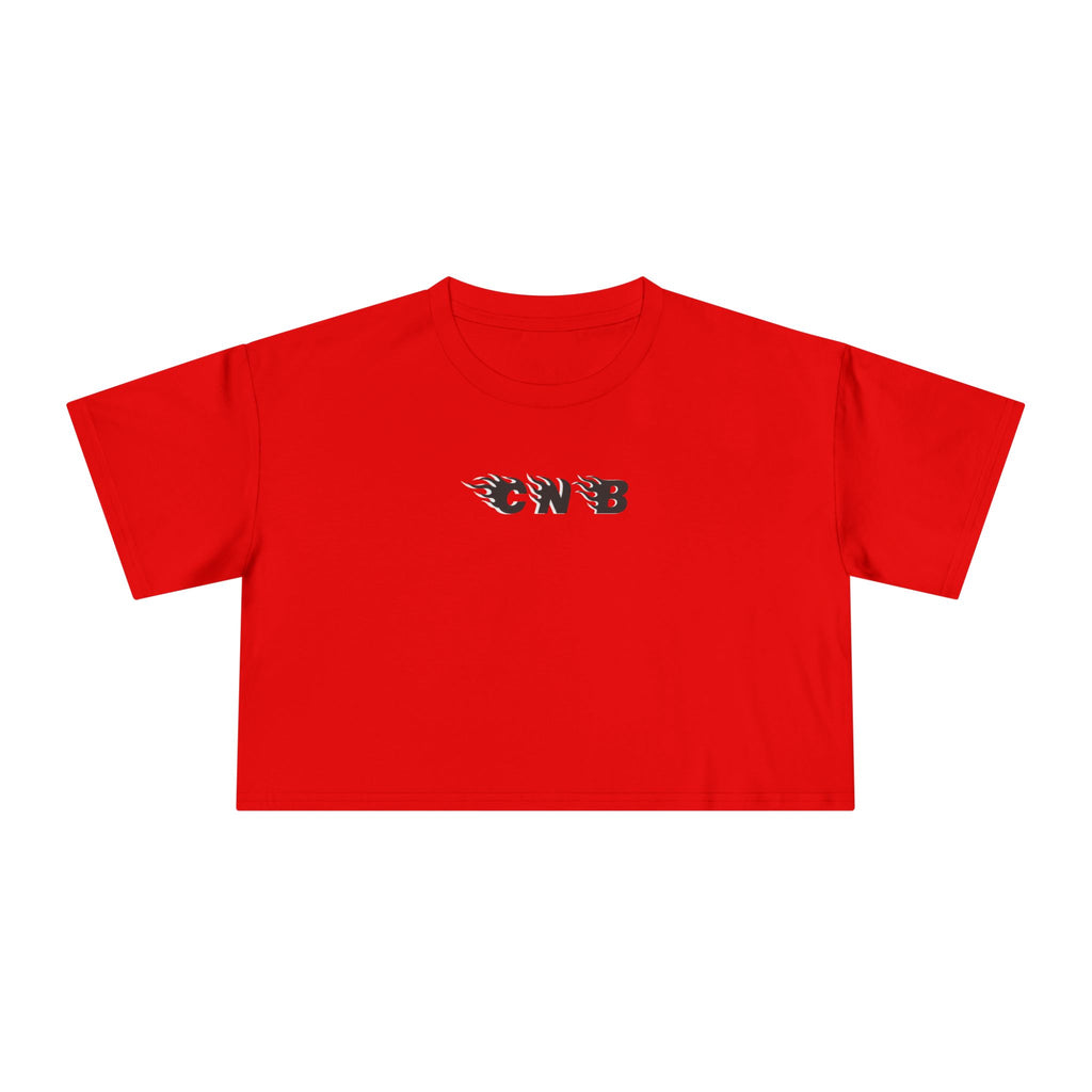 CNB Flames Crop Tee