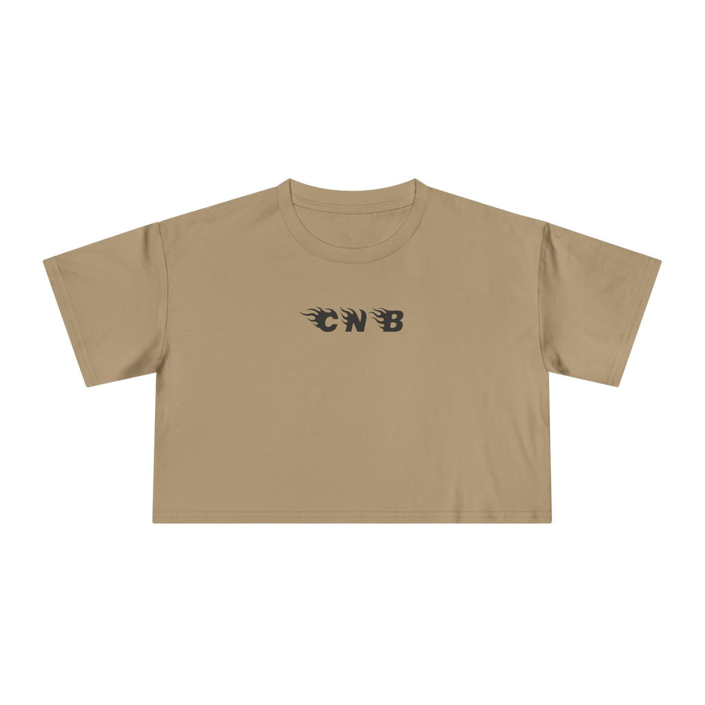CNB Flames Crop Tee