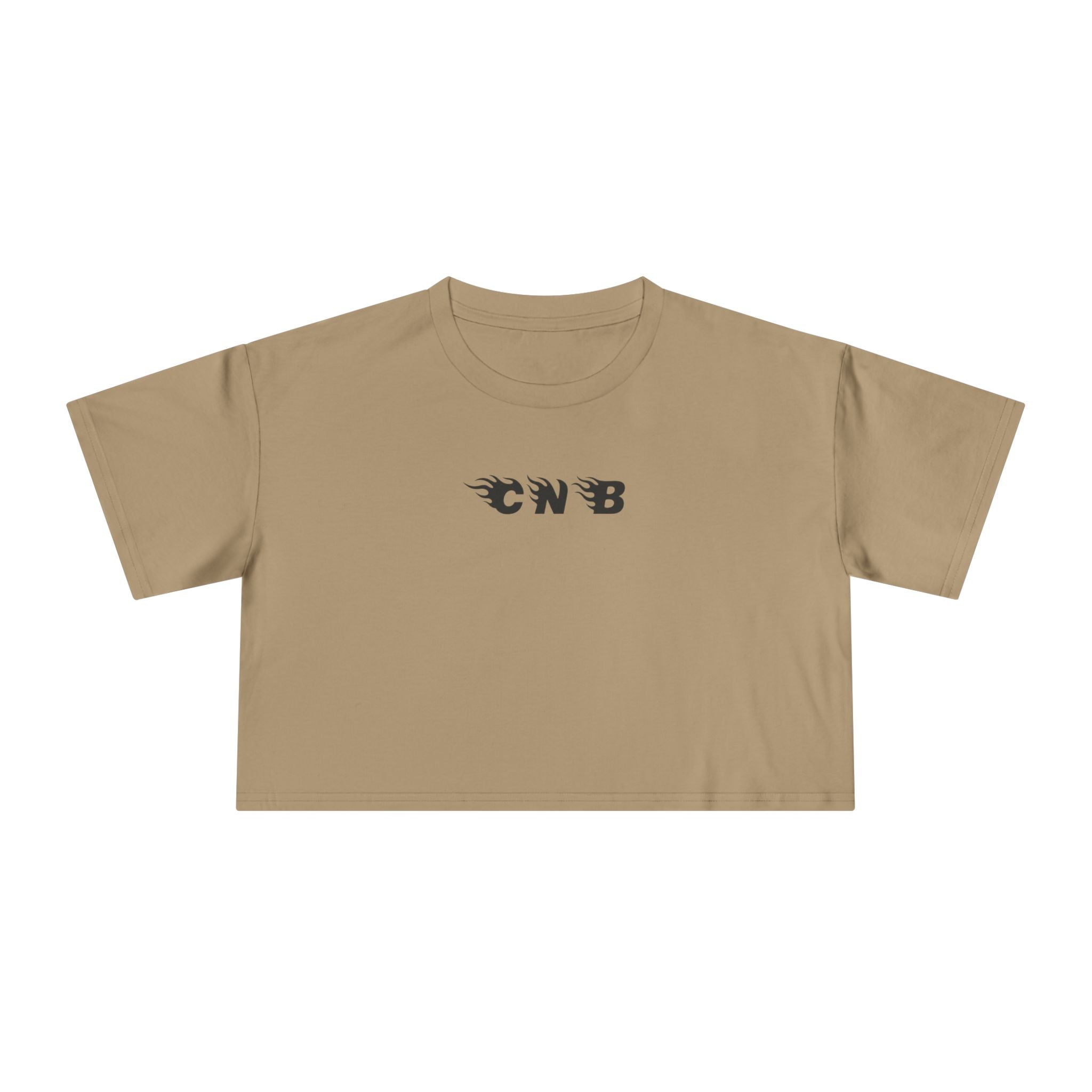 CNB Flames Crop Tee
