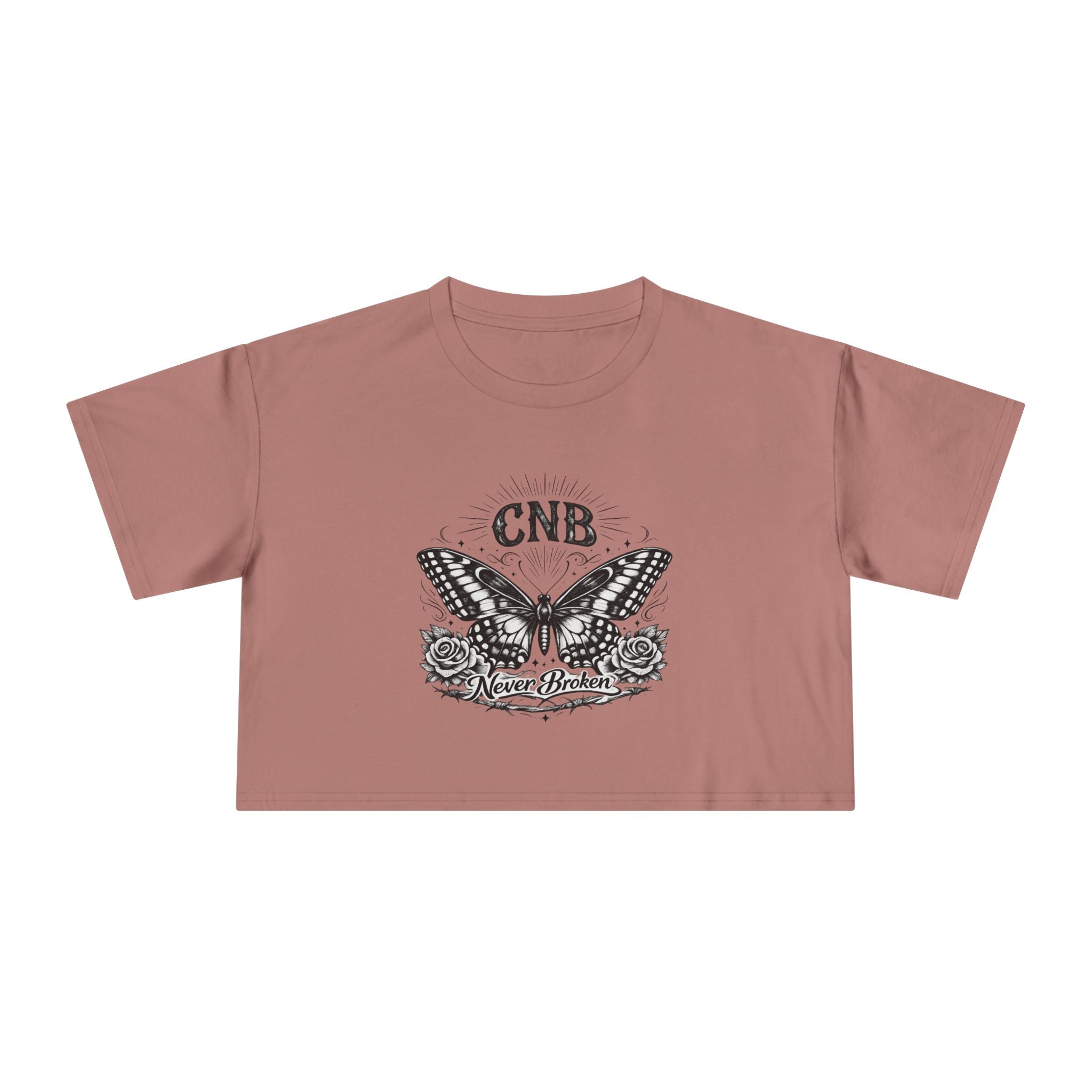 Butterfly Crop Tee