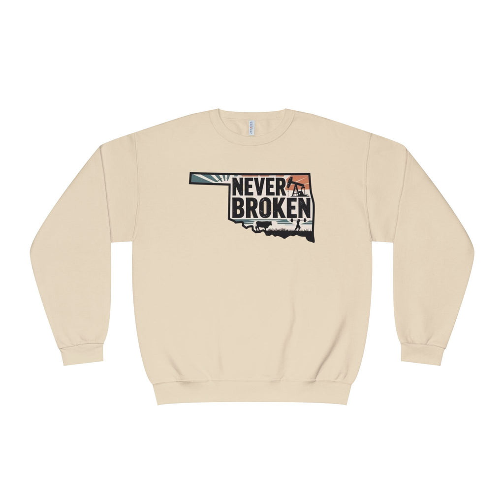 Never Broken Oklahoma Crewneck