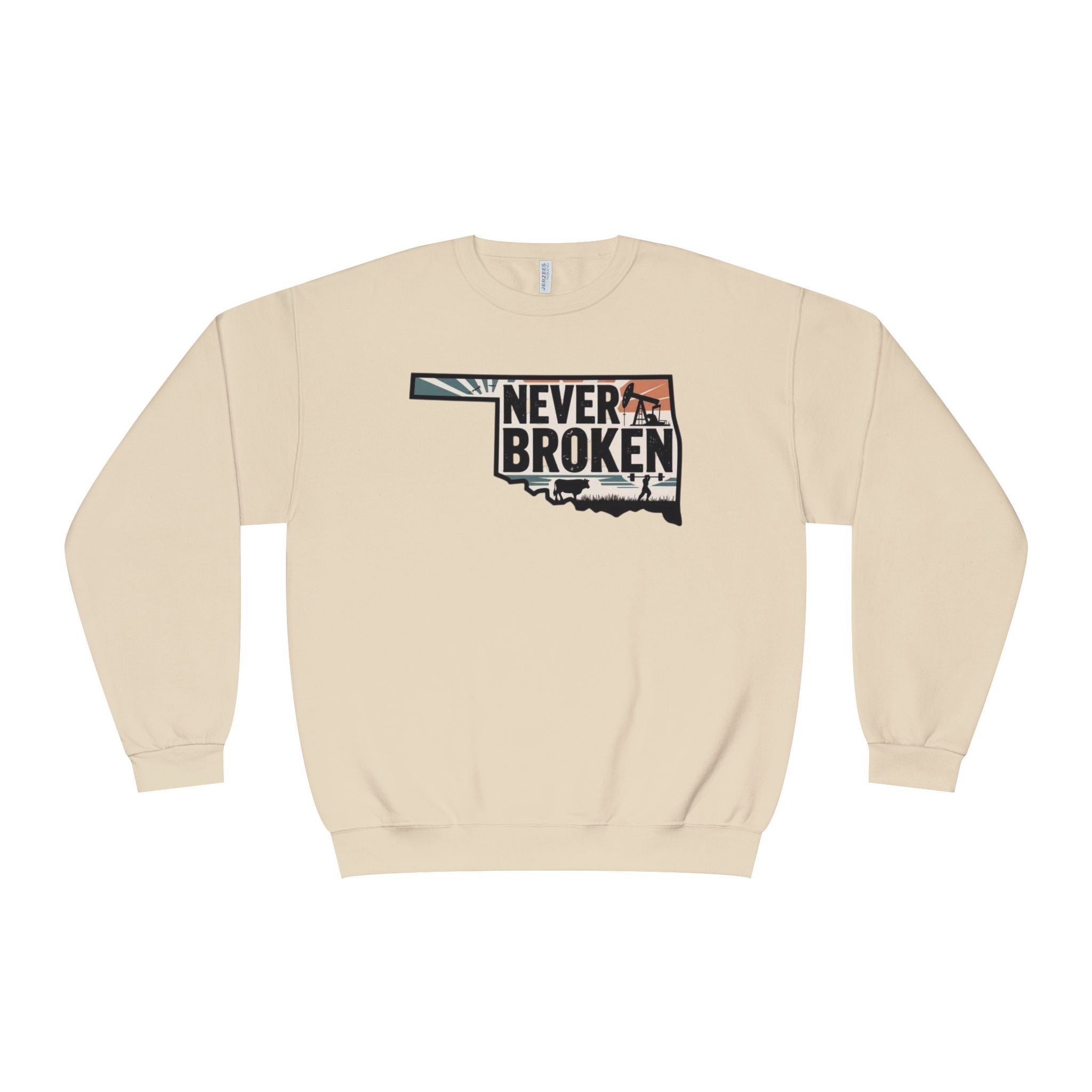 Never Broken Oklahoma Crewneck