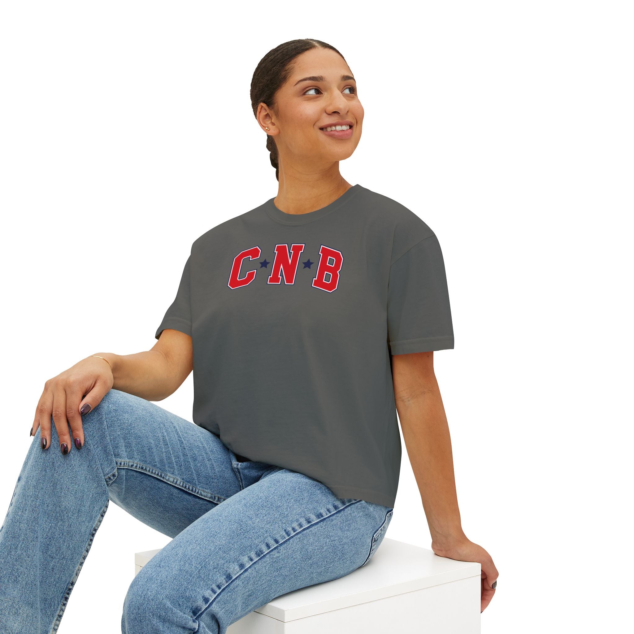 Varsity Letters Boxy Tee
