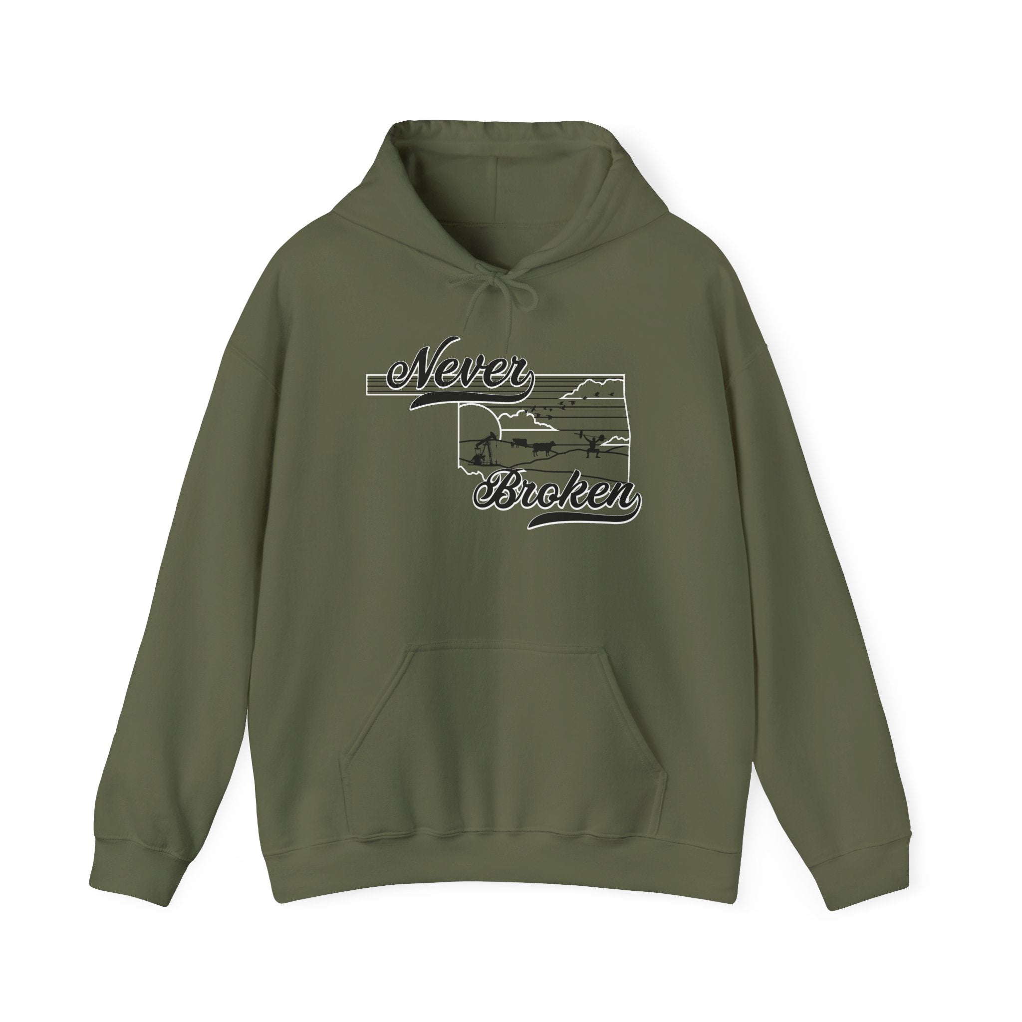 Never Broken Oklahoma Hoodie