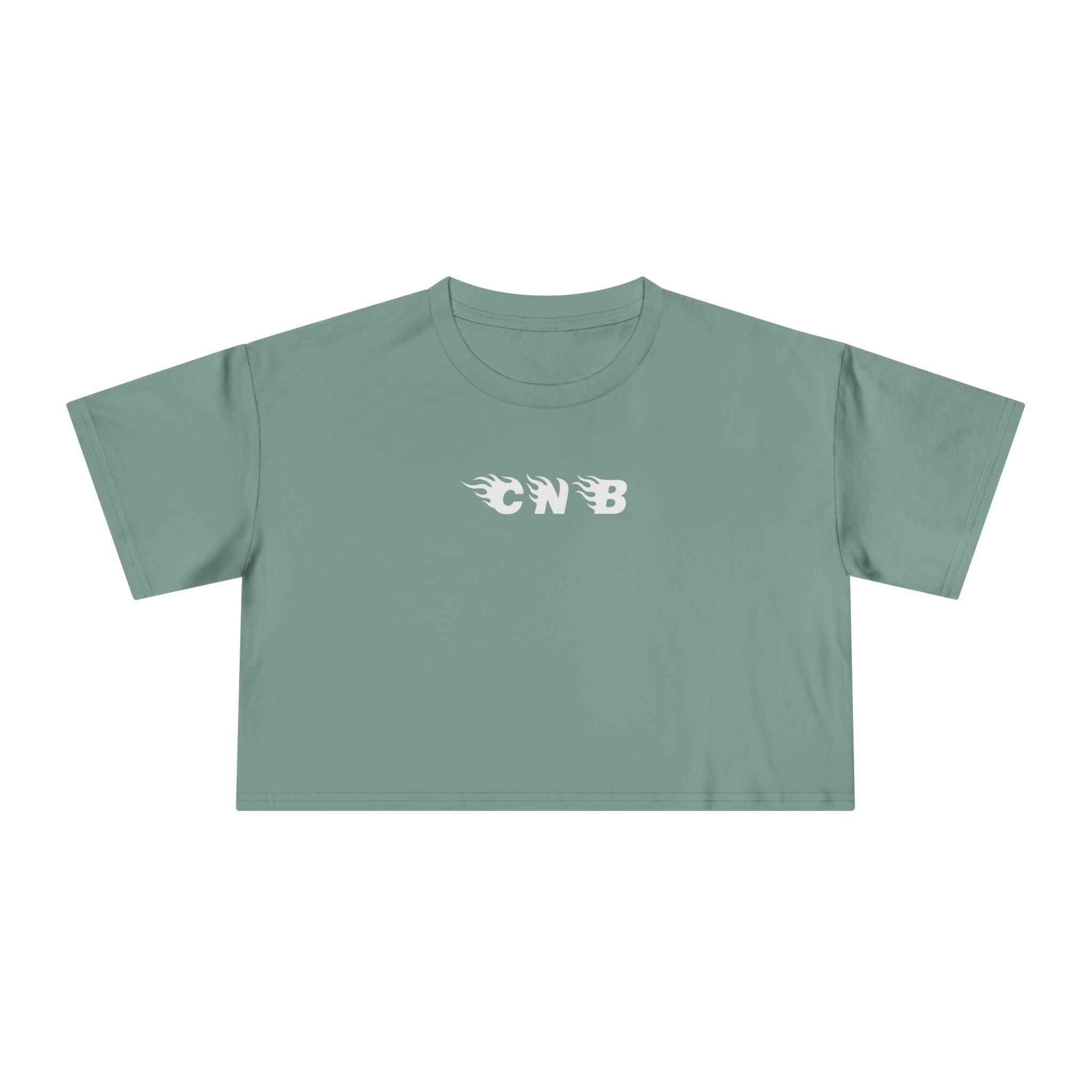 CNB Flames Crop Tee