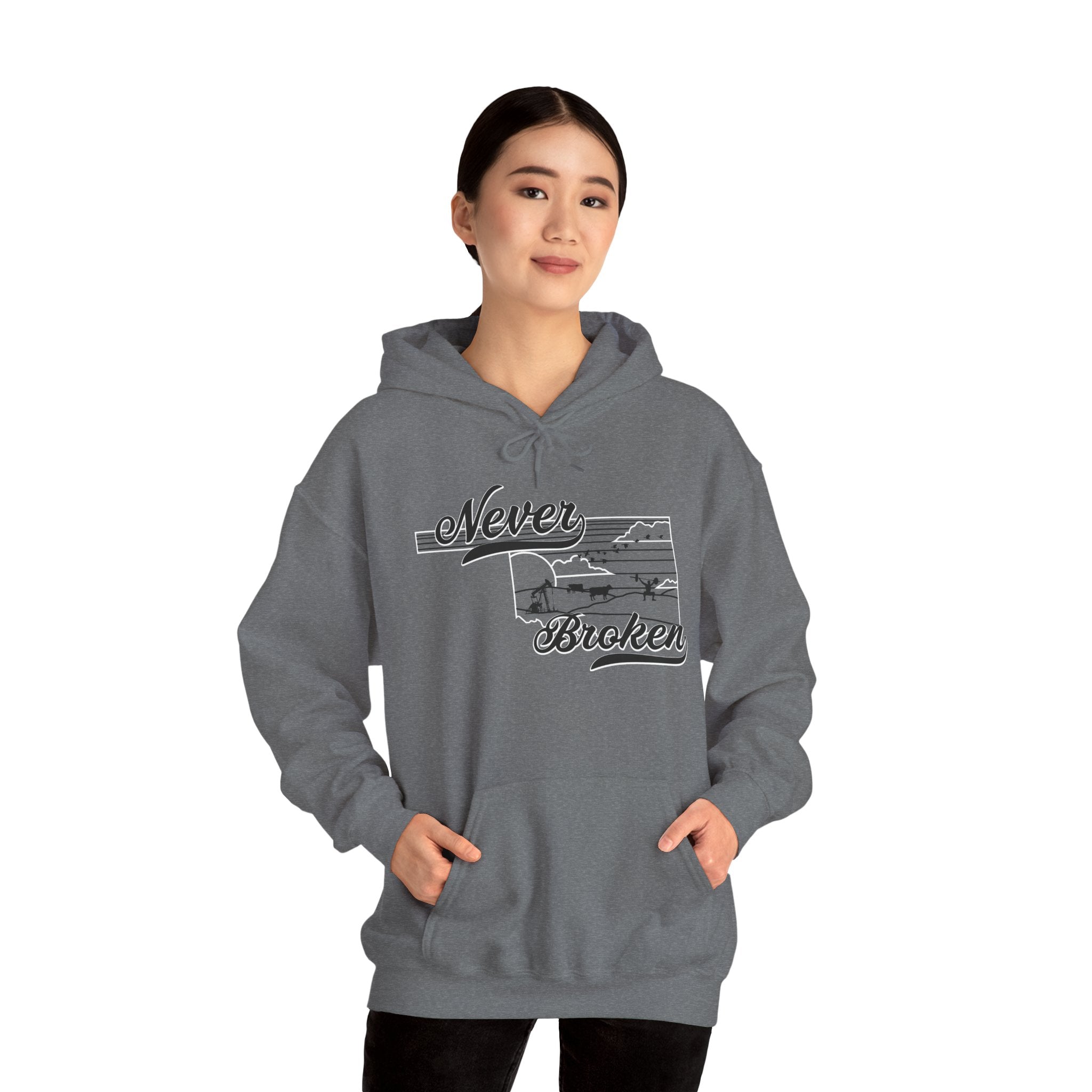 Never Broken Oklahoma Hoodie