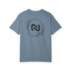 Never Broken Floral Circle Logo