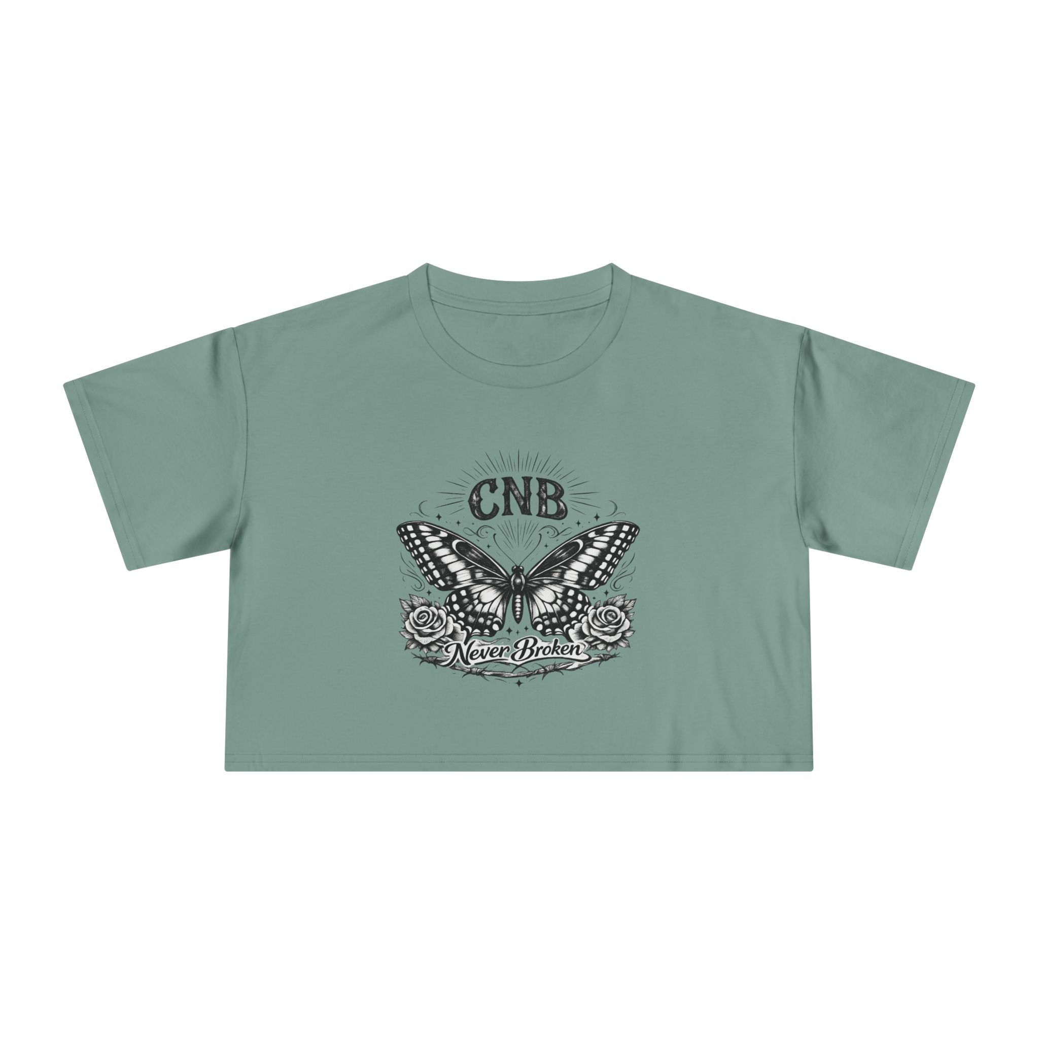 Butterfly Crop Tee
