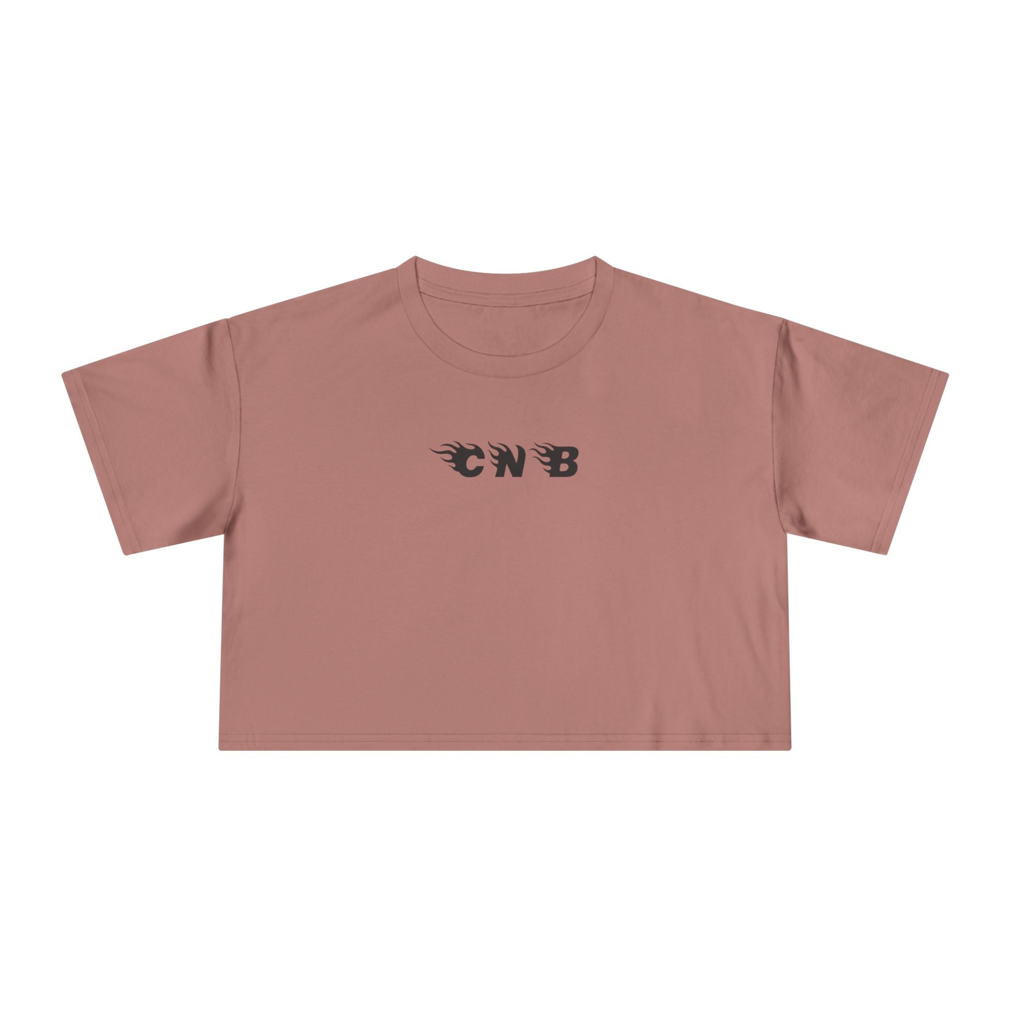 CNB Flames Crop Tee