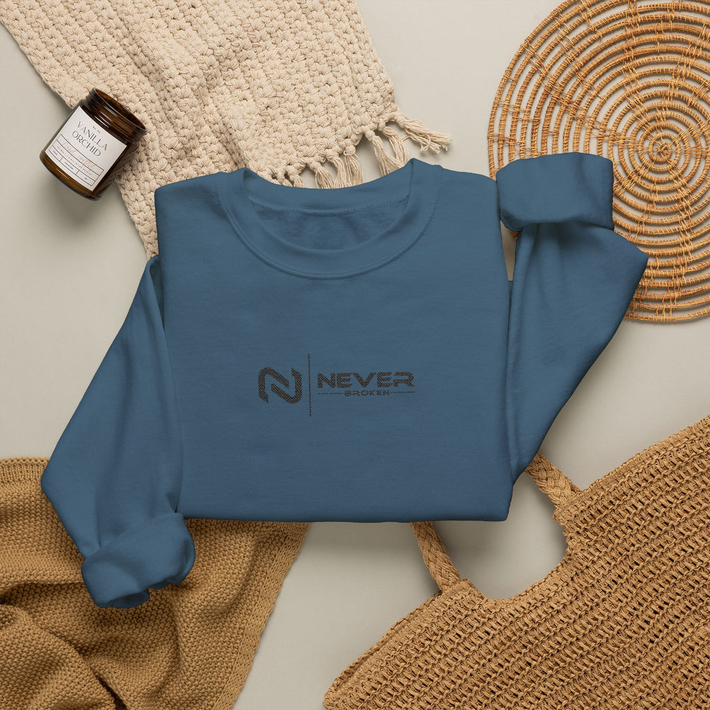 Embroidered Logo Crewneck