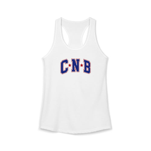 Blue Varsity Logo Racerback