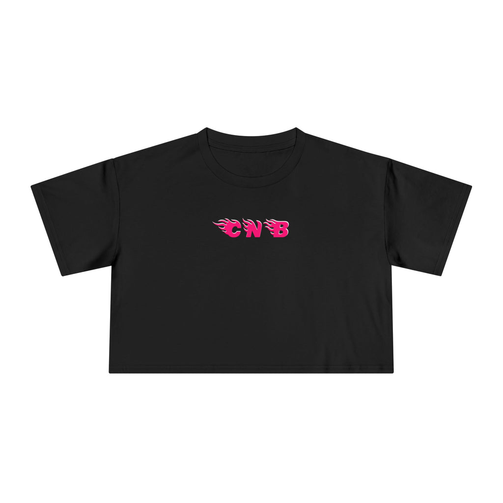 CNB Flames Crop Tee