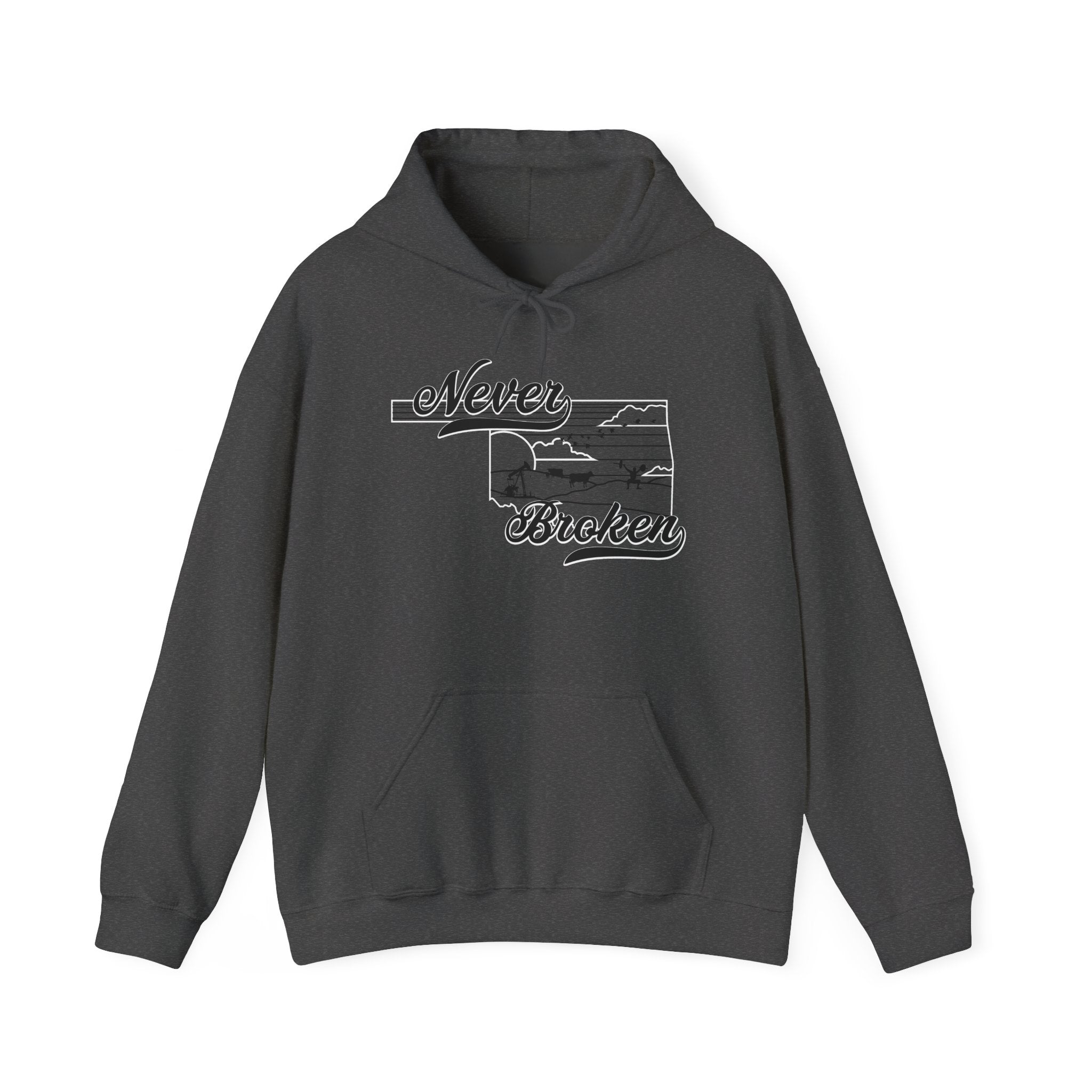 Never Broken Oklahoma Hoodie