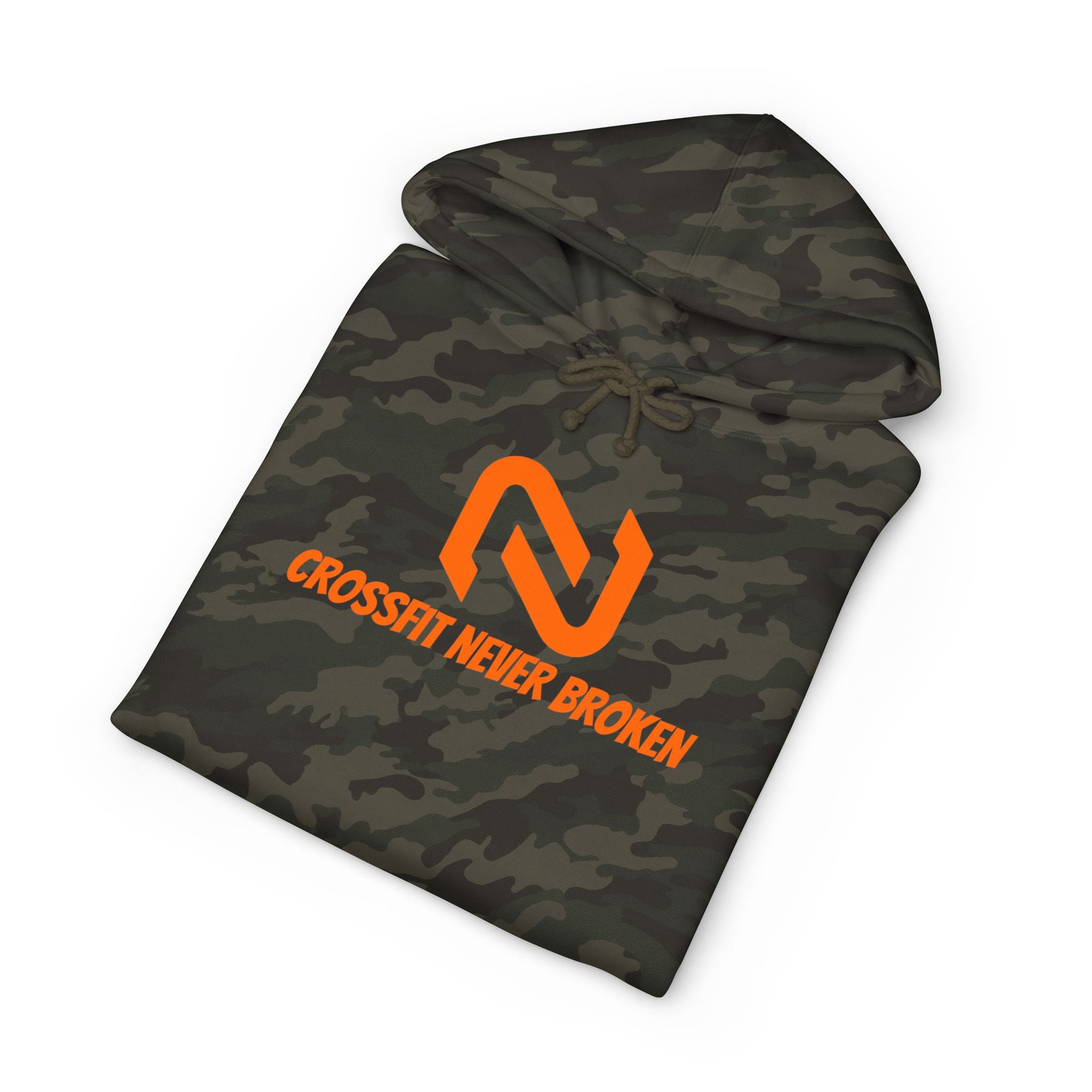 Camo w/ Orange Logo