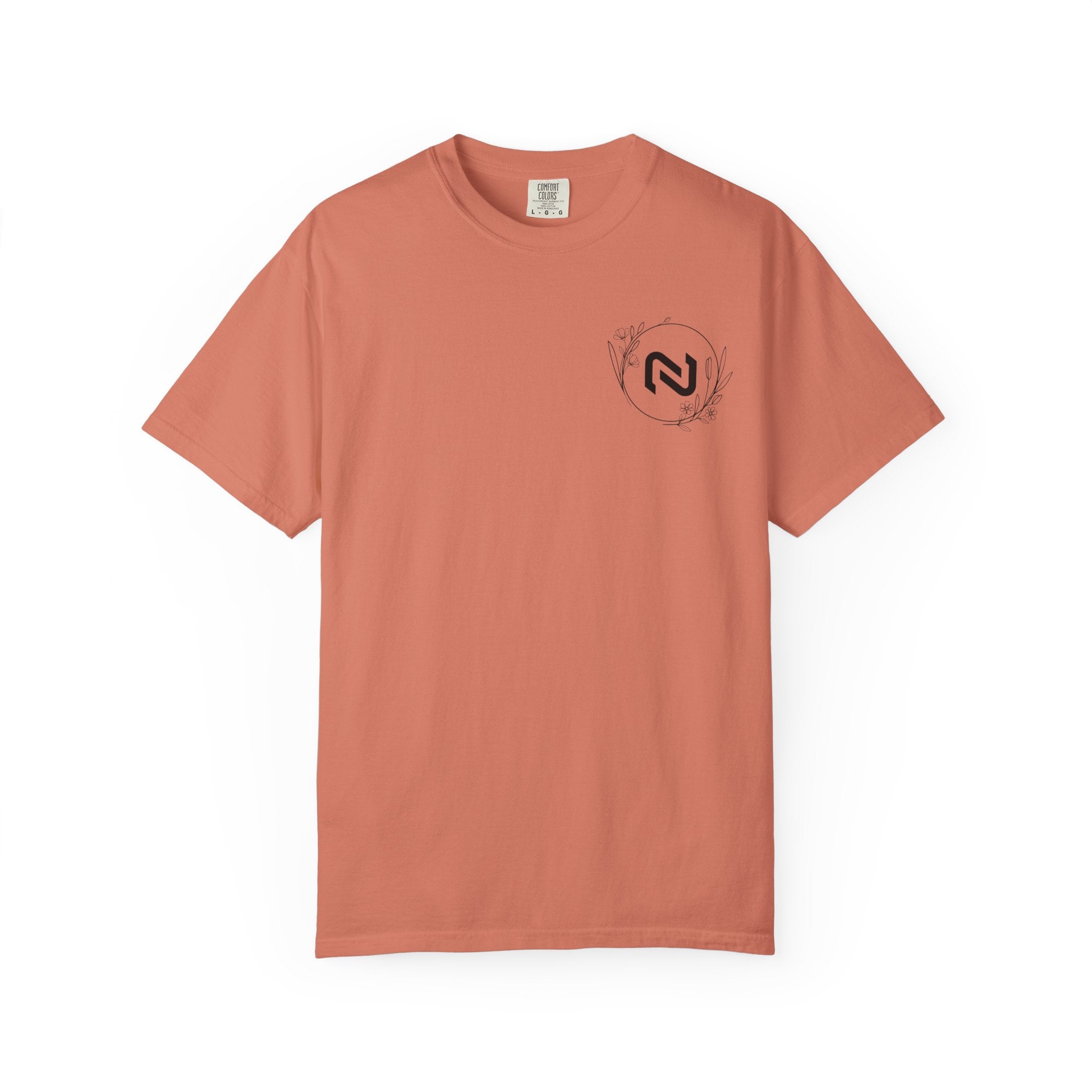 Never Broken Floral Circle Logo