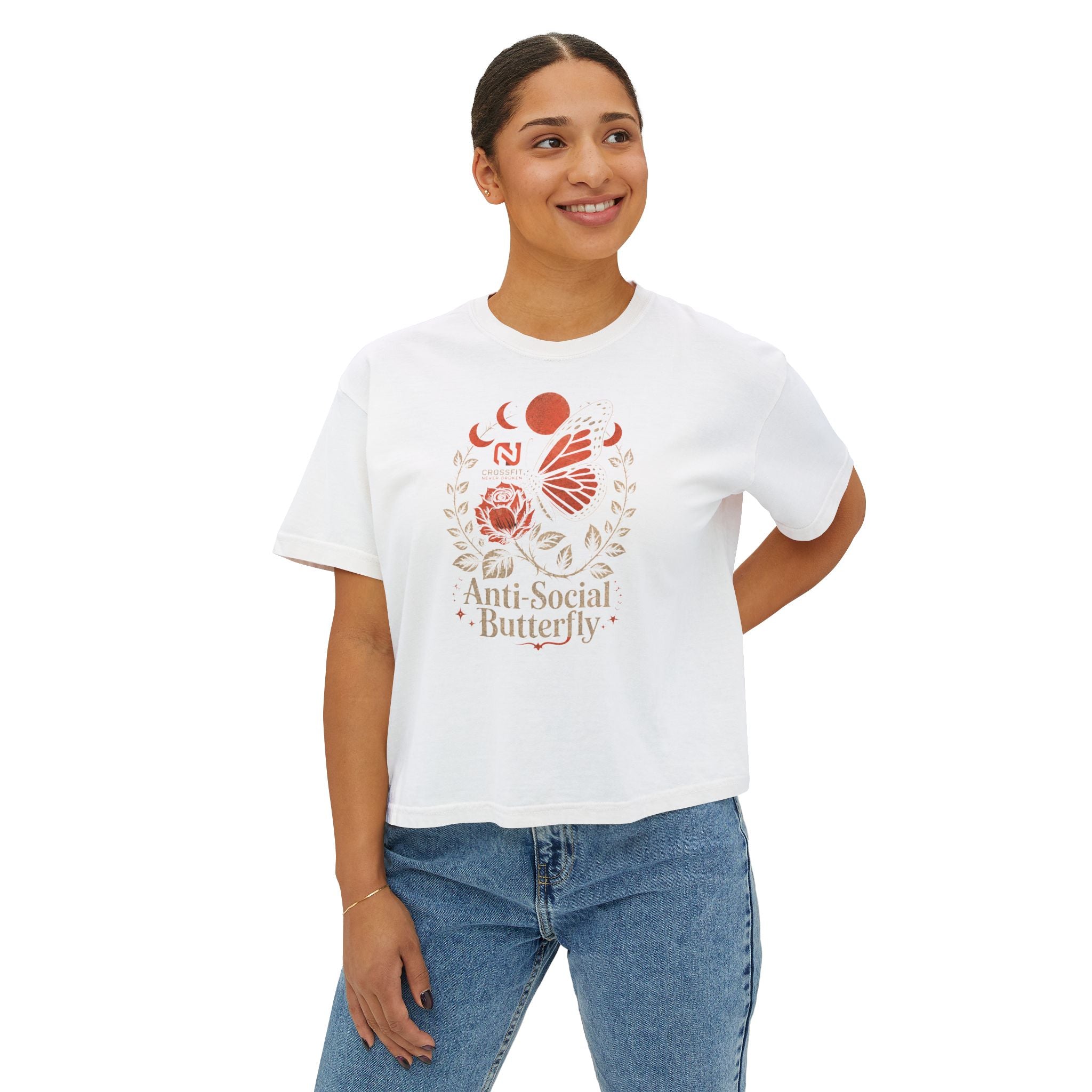 Anti-Social Boxy Tee