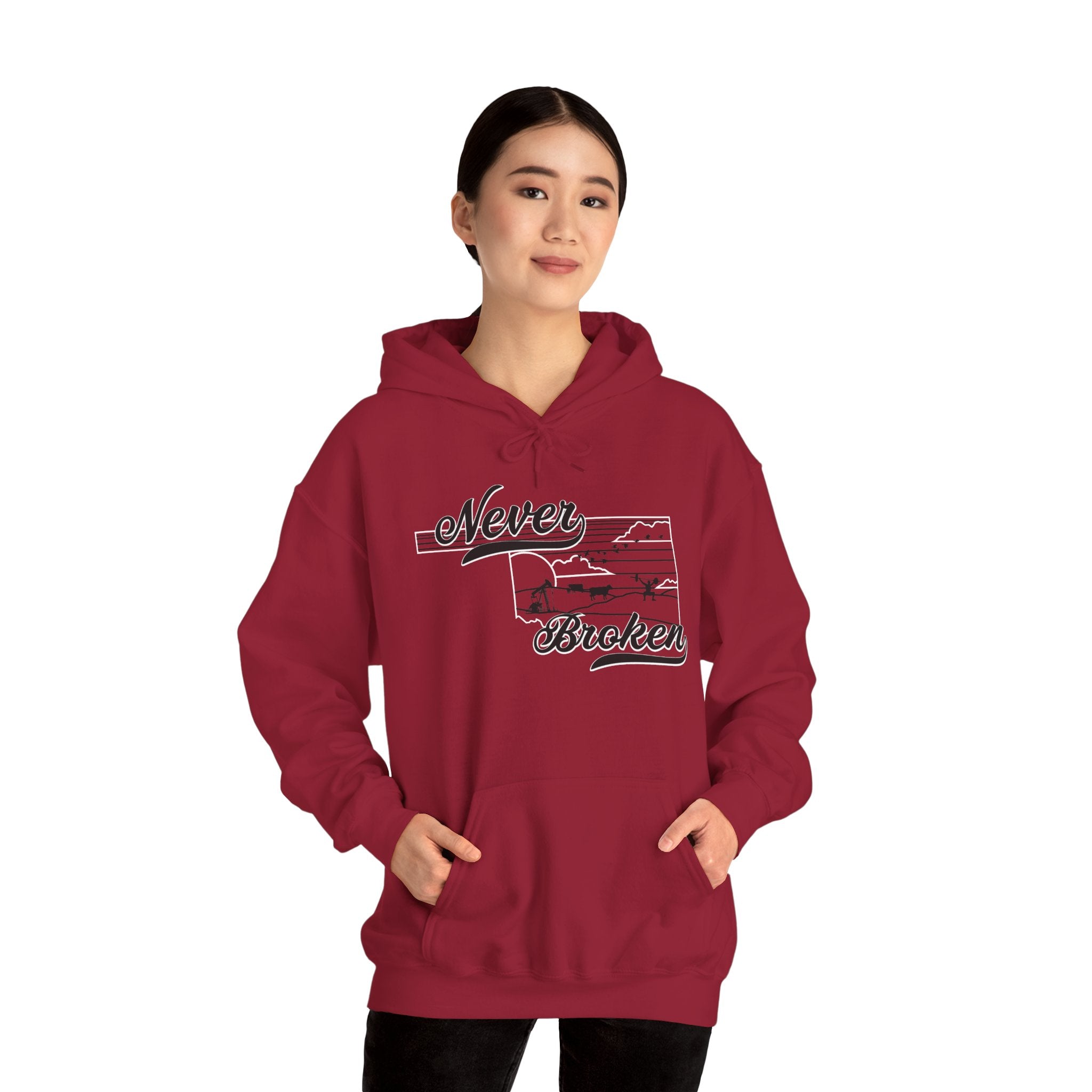 Never Broken Oklahoma Hoodie