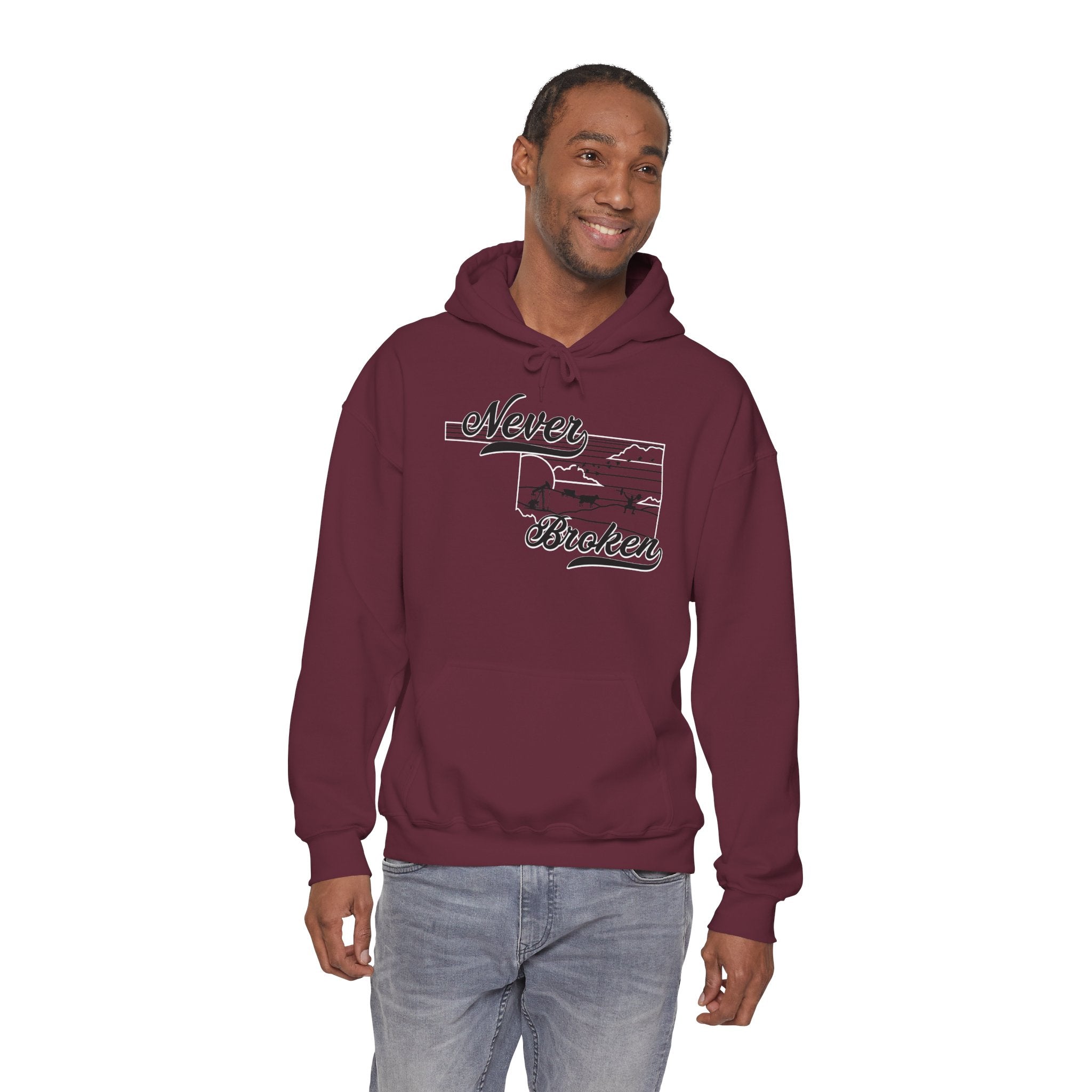 Never Broken Oklahoma Hoodie