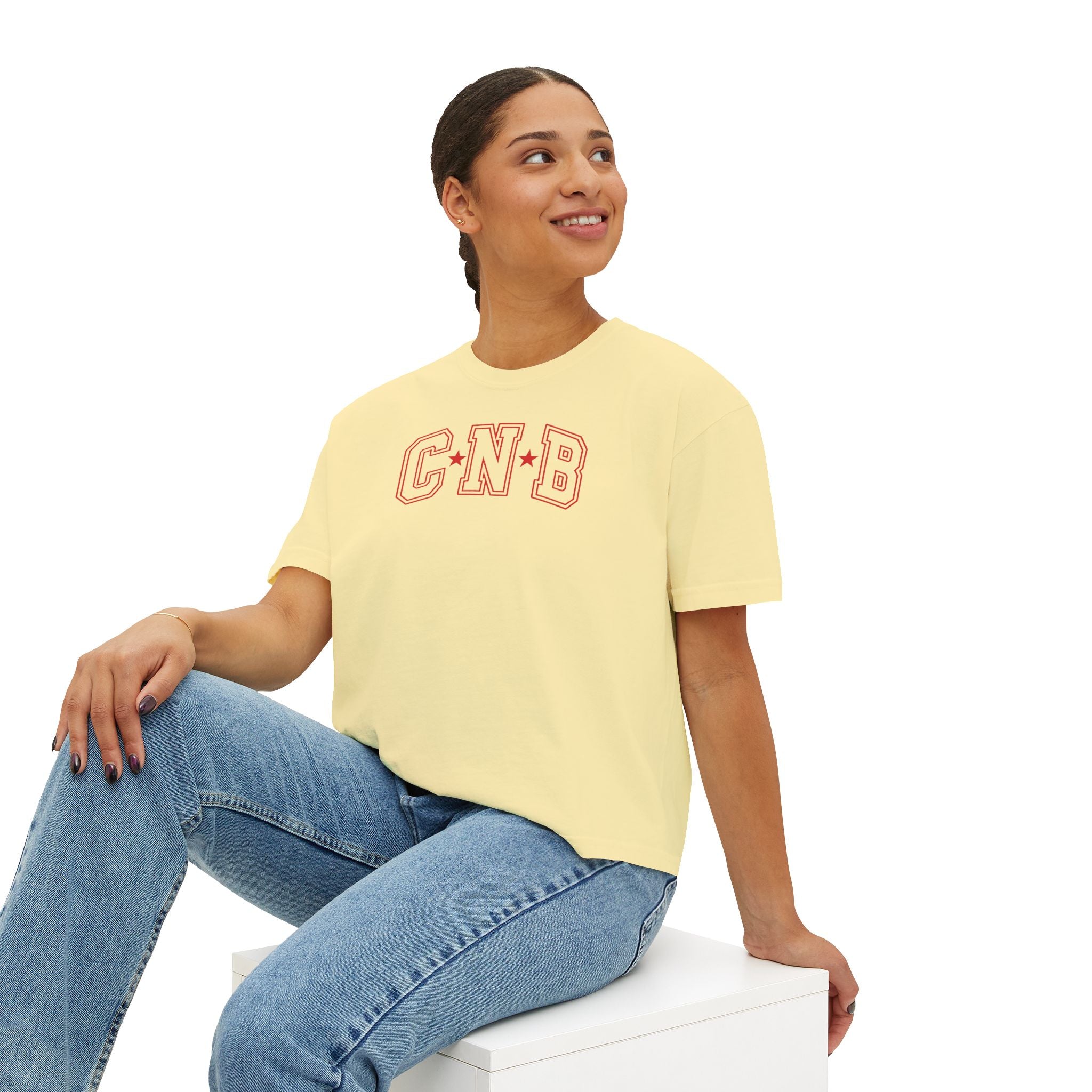 Varsity Letters Boxy Tee