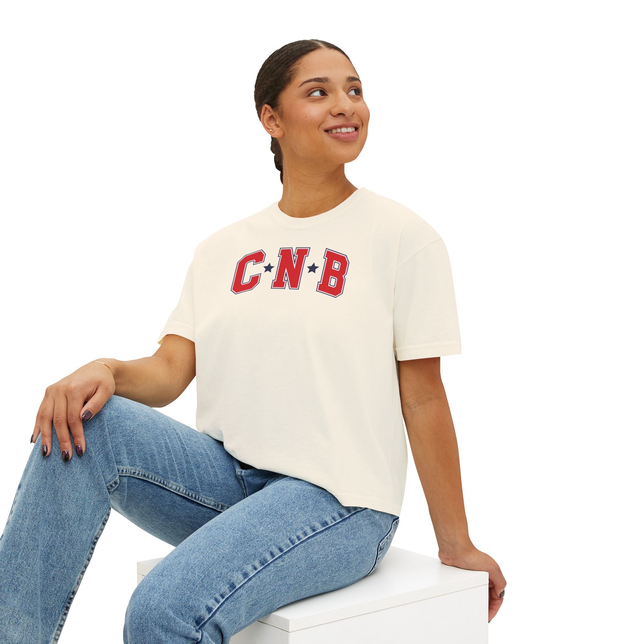 Varsity Letters Boxy Tee