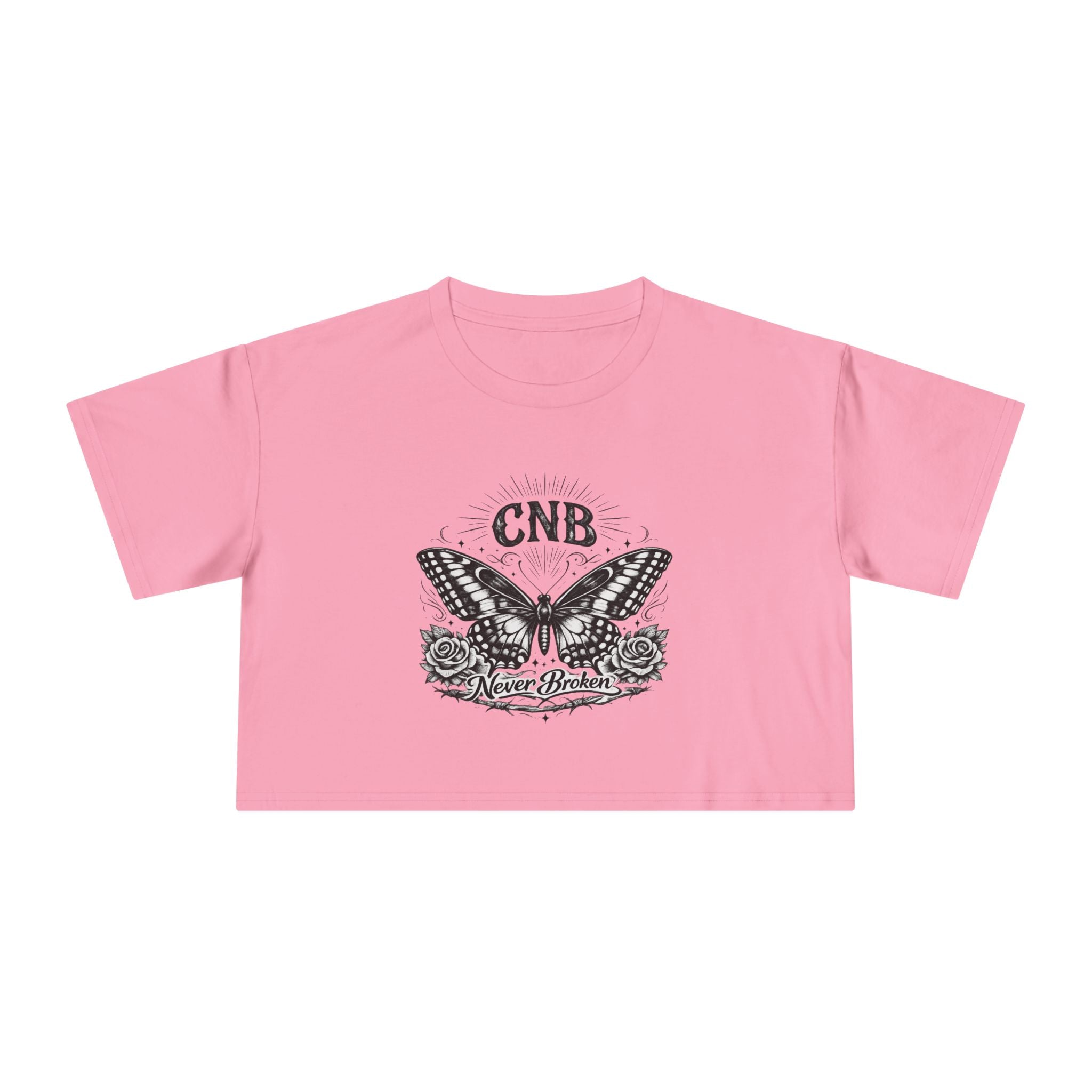 Butterfly Crop Tee