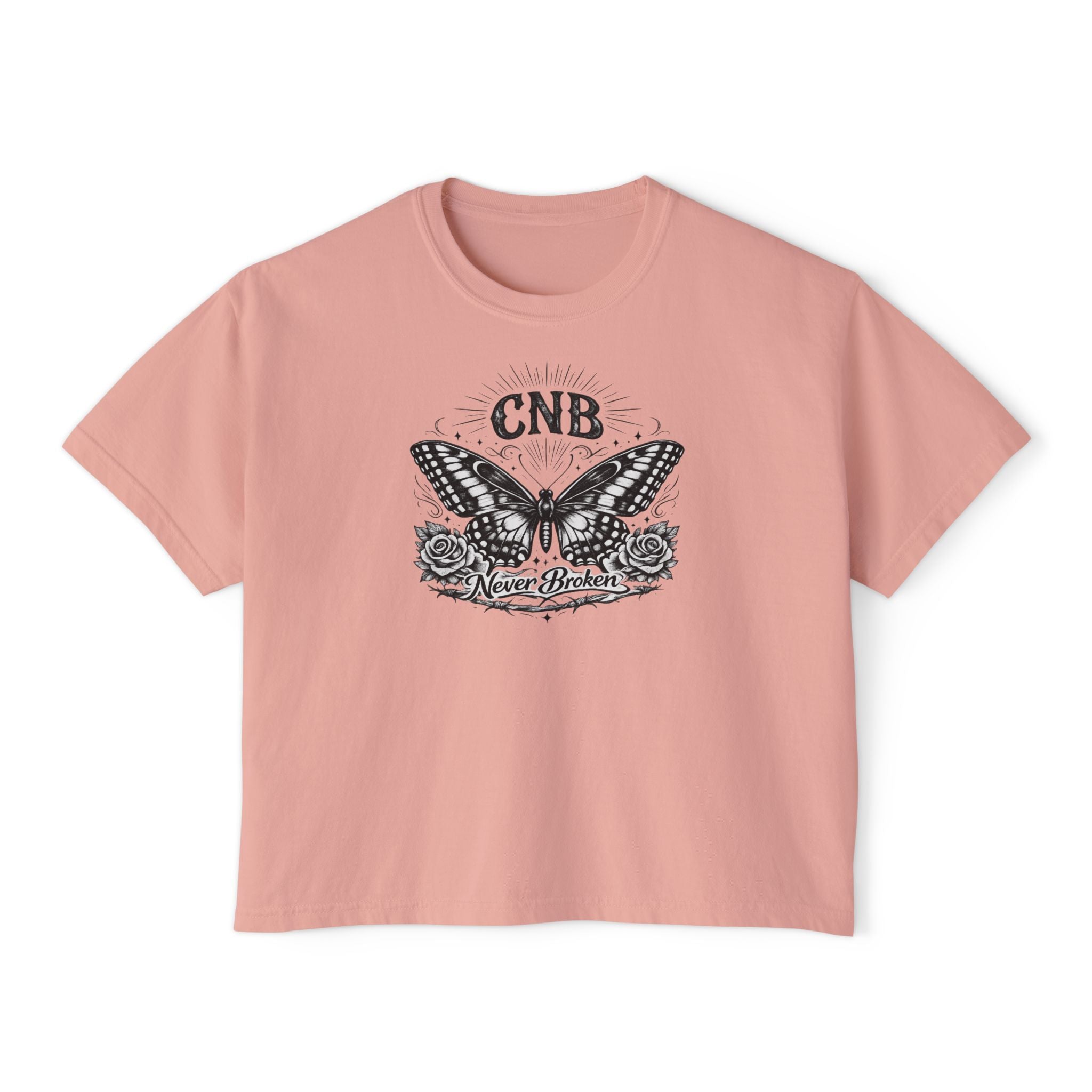 Butterfly Boxy Tee